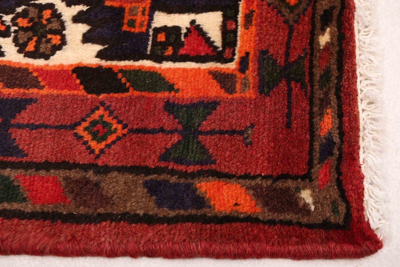 Traditional Vintage Hand-Knotted Area Rug 3'5" x 4'7" Oriental Wool Carpet gallery