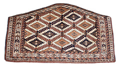 Fabulous Antique Asmalyk Rug 45” x 25” Collector Item Tribal Yomud Asmalyk Rug