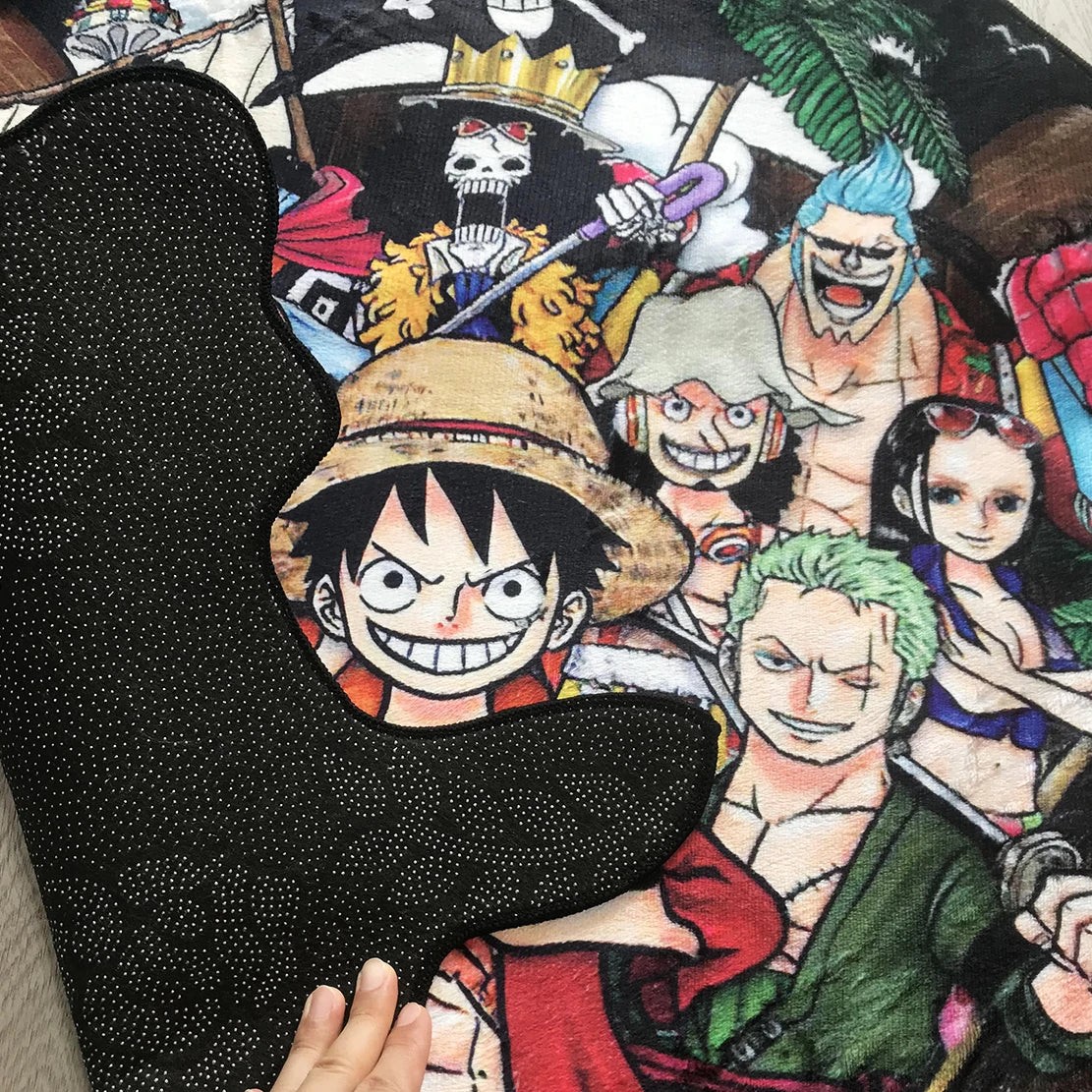 One Piece Rudder Design Anime Room Decor Carpets. Kitchen Bathroom Non-slip Mat gallery