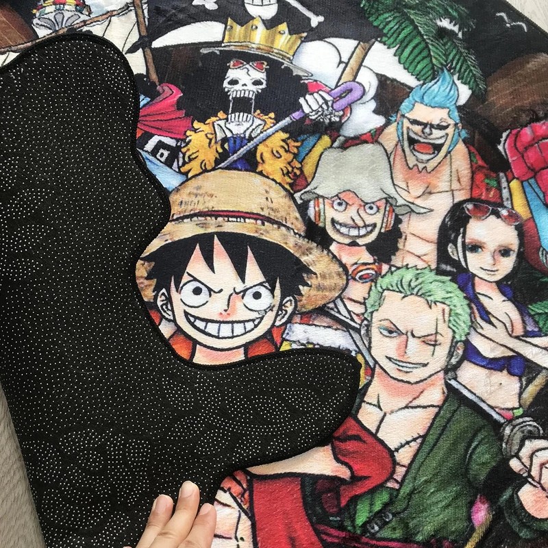 One Piece Rudder Design Anime Room Decor Carpets. Kitchen Bathroom Non-slip Mat gallery