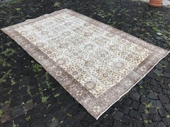 Handmade Rug Turkish Area Rug Vintage Rug Oushak Rug Antique Rug Bohemian Rug