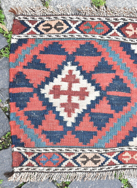Fabulous Antique Shahsevan Mafrash Penel Rug 44'' x 14'' Colletors Item Wall Rug gallery