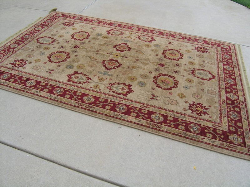 Excellent Karastan Antique Legends Oushak 2200-203 6x9 ft Wool Rug Soak Washed gallery
