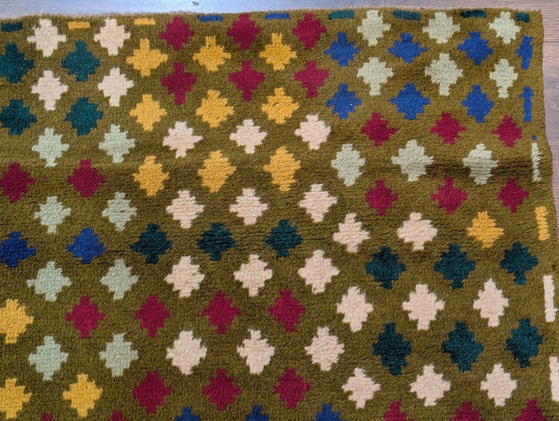 Afghan Balouch Rug 3x5, Multicolor, Wool, Handmade, Tribal gallery