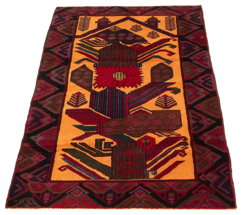 Traditional Vintage Hand-Knotted Area Rug 3'3" x 6'4" Oriental Wool Carpet gallery