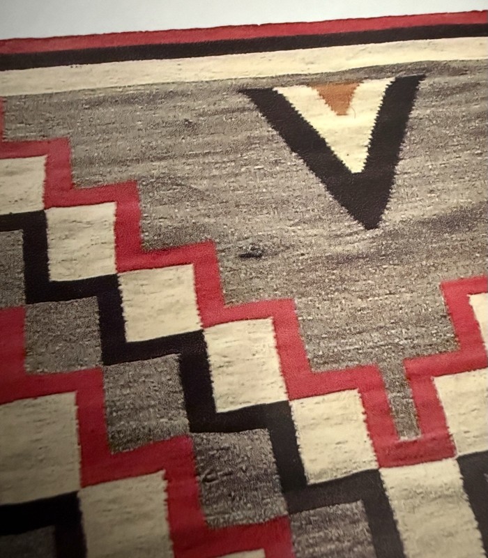 Large Crystal Antique Rug Circa 1920’s 54”x78” gallery