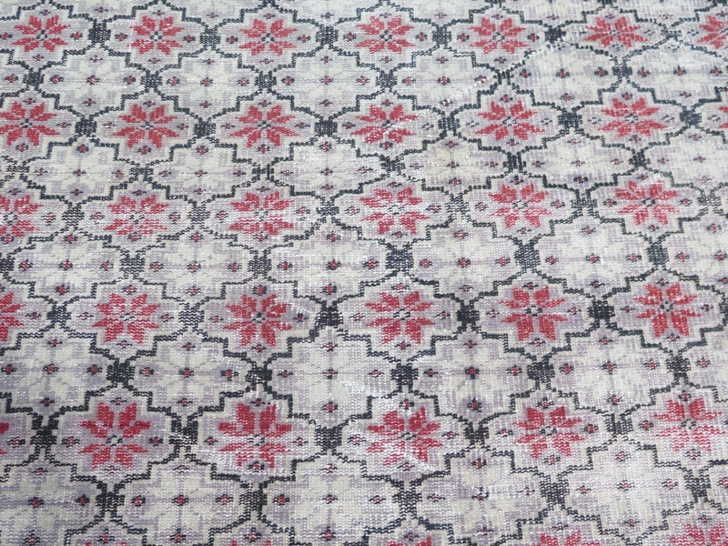 Vintage Anatolia Carpet, Modern Rug, Floor Carpet, Handmade Large Rug 62"X101" gallery