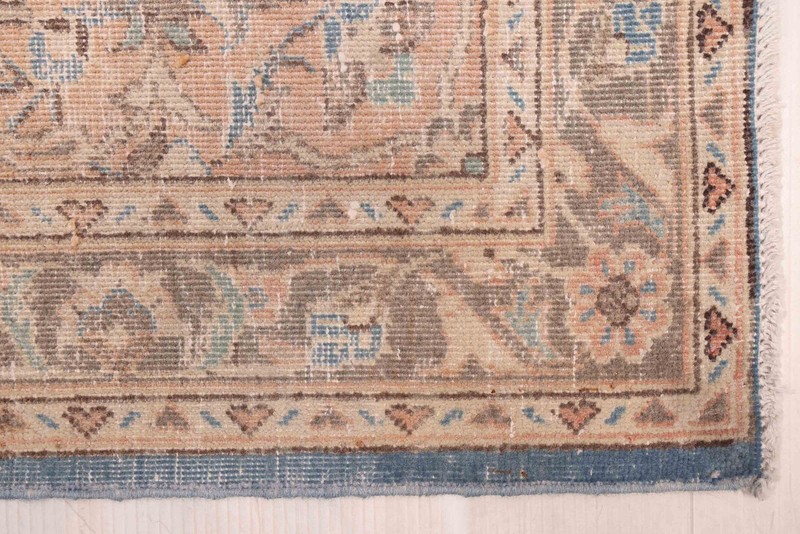 Vintage Hand-Knotted Area Rug 8'5" x 11'1" Traditional Oriental Wool Carpet gallery