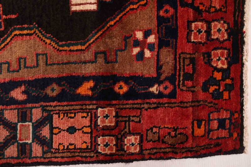 Vintage Hand-Knotted Carpet 3'8" x 6'9" Traditional Oriental Wool Area Rug gallery