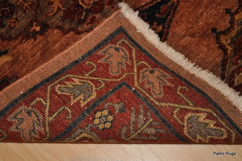 _HAND-MADE_HALL RUNNER 2'8" x 12 ft. MAHOGANY Serab DESIGN **HALL-RUNNER** gallery