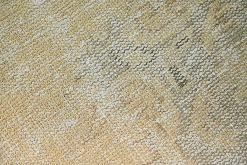 Vintage Turkish Runner Rug 2x10ft Wool Anatolian Handmade Hallway Oushak BEIGE gallery