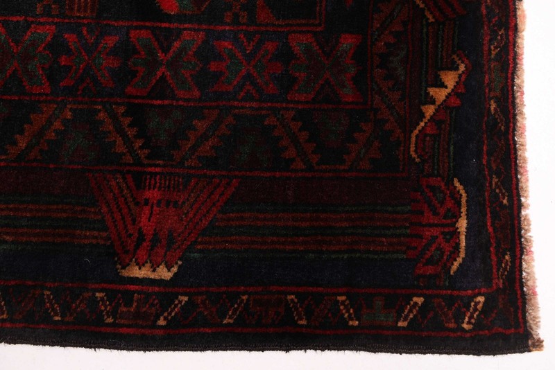 Traditional Vintage Hand-Knotted Area Rug 4'1" x 6'8" Oriental Wool Carpet gallery