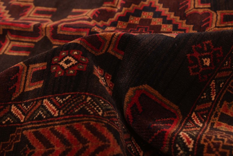 Vintage Hand-Knotted Carpet 3'9" x 6'3" Traditional Oriental Wool Area Rug gallery