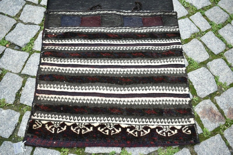 Antique Saddlebag Rug 23'' x 54'' Collector Item Tribal Completely Saddlebag Rug gallery