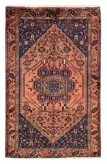 Traditional Vintage Hand-Knotted Area Rug 4’1″ x 6’6″ Oriental Wool Carpet