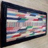 A BEAUIFUL ANTIQUE AMERICAN HOOKED RUG 2x4ft circa 1900 gallery