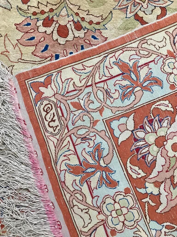 Antique HEREKE Oversized Size : 11' - 8" x 17' - 9" Circa : 1922 gallery