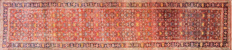 Antique Kurdish Runner, c-1900,3'8" x 17'6" #16599 gallery