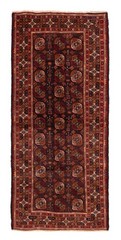 Vintage Traditional Hand-Knotted Area Rug 3’11” x 8’10” Oriental Wool Carpet