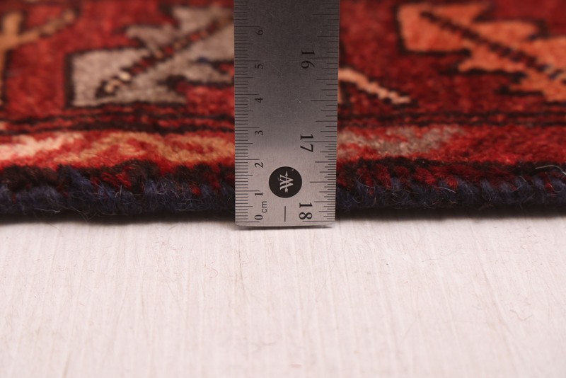 3'6" x 9'8" Vintage Hand-knotted Runner Rug Traditional Oriental Wool Carpet gallery