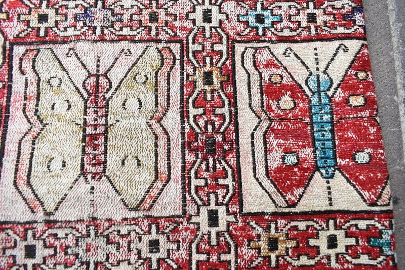 Turkish Silk Kilim Pillow Cover Rug 22''x24'' Decorative Handmade Cushion Cover gallery