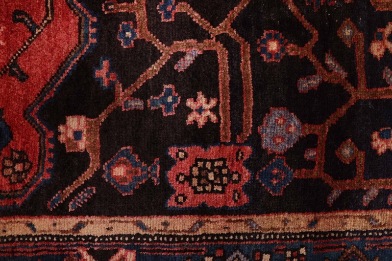 Vintage Hand-Knotted Area Rug 4'6" x 7'5" Traditional Oriental Wool Carpet gallery