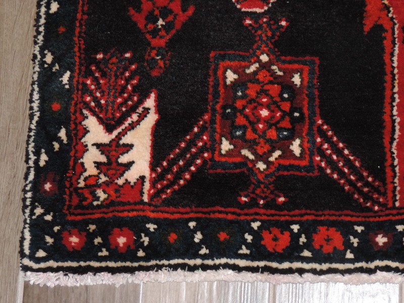3x7ft. Handmade Sarab Malayer Oriental Wool Runner gallery