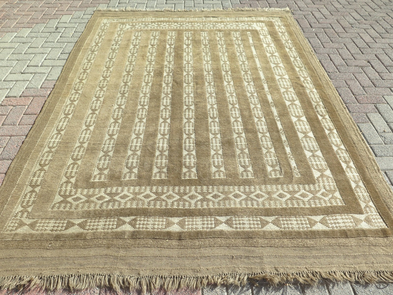 Vintage Turkish Rugs, Wool Rug, Area Rug, Floor Rug, Carpet Handmade Rug 79x106" gallery