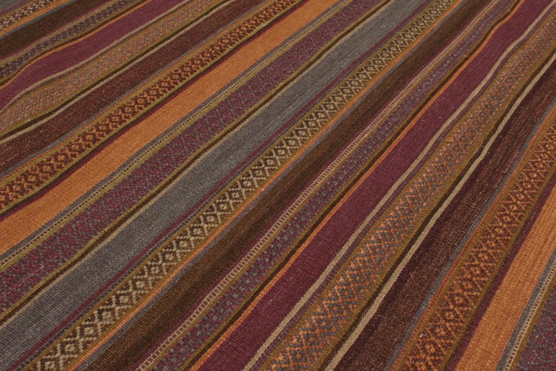 Vintage Hand Woven Area Rug 6'5" x 9'8" Traditional Wool Oriental Carpet gallery
