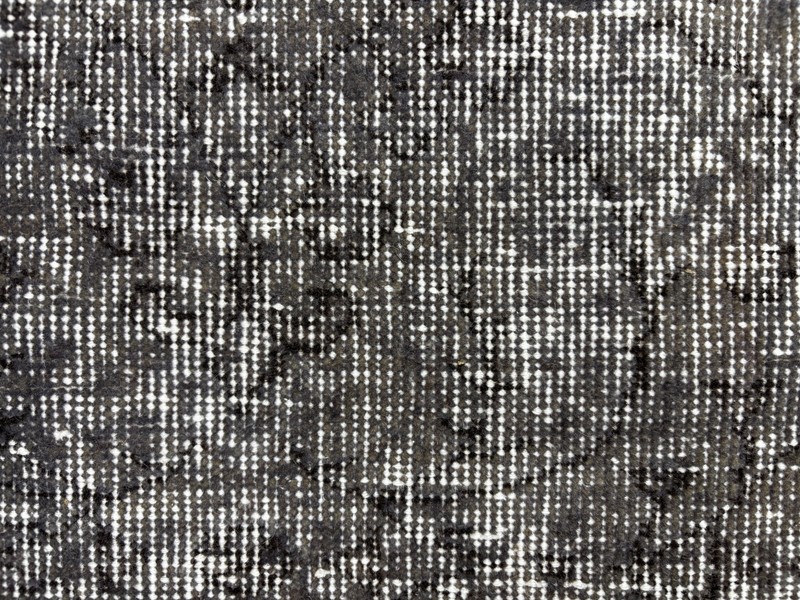 3x6 Dark Gray Vintage Turkish Runner, Hand-Knotted Wool Rug, Small Hallway Rug gallery