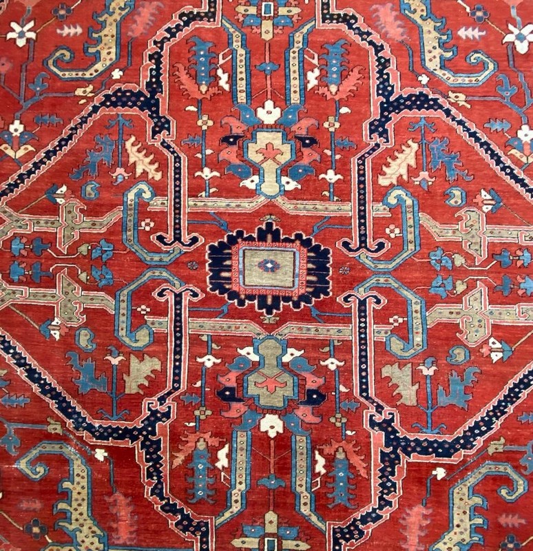 Beautiful Bakhshayesh - 1890s Antique Oriental Rug - Tribal Carpet - 13.6 x 18.8 gallery