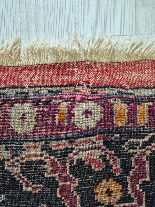 Antique Hand-Knotted Konya Karapınar Rug, Tribal Anatolian Rug 100 Yo 60x84'' gallery