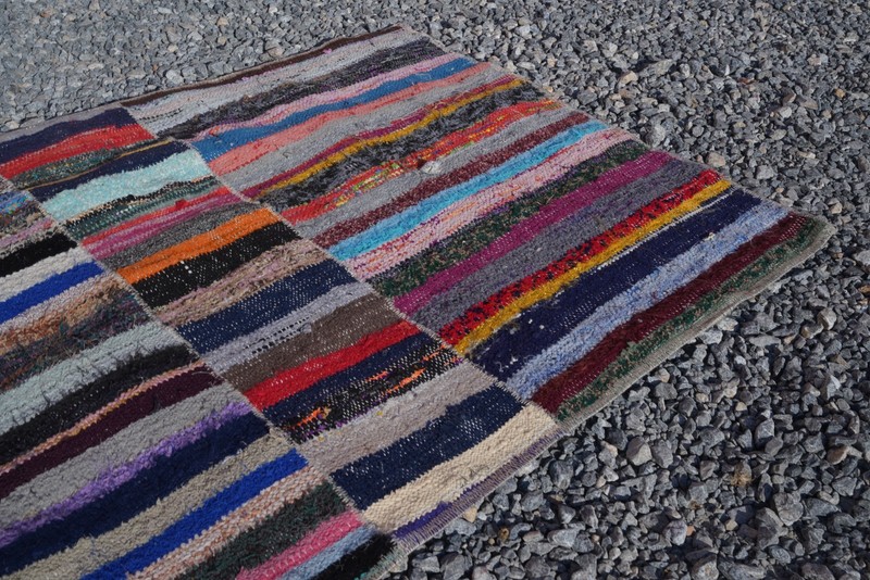 Turkish Kilim Runner Rug 3x16 ft Vintage Handmade Farmhouse Extra Long Rug 833 gallery