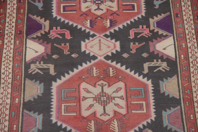 Traditional Geometric Pattern Handmade Wool Area Rug 5x9 ft Living Room Carpet gallery