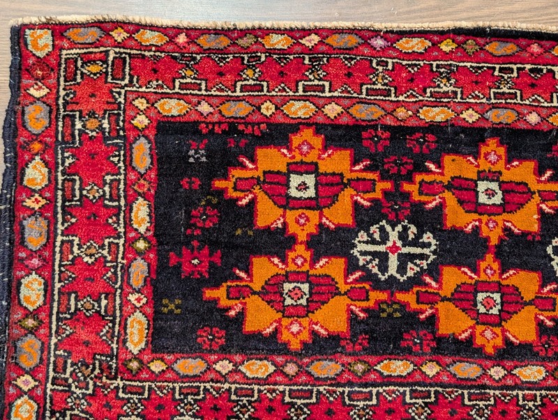 Small Per'sian Turkoman Rug 1.6 x 3, Hand Knotted, New, Vivid Colors gallery