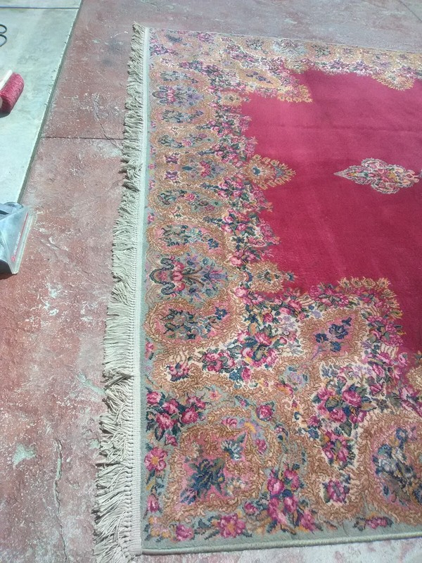 Magnificent Antique High End Karastan Oriental Rug Big 15'x10 Diamond Open Field gallery