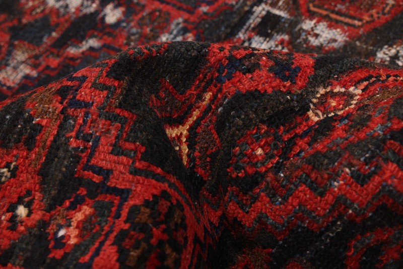Vintage Hand-Knotted Area Rug 3'7" x 6'0" Traditional Wool Carpet gallery