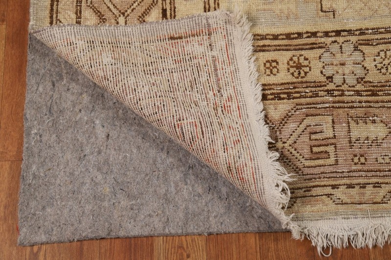 Pre-1900 Vegetable Dye Khootan Oriental Area Rug 6x11 Antique Hand-knotted Rug gallery