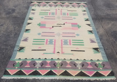 Vintage Traditional Handmade Beautiful Floor Rug Carpet 288×203 cm
