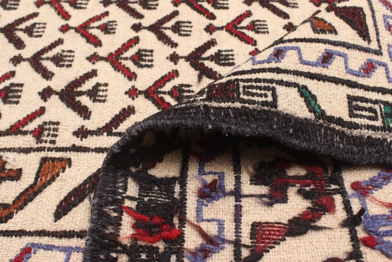 Vintage Hand Woven Area Rug 4'3" x 6'1" Traditional Wool Oriental Carpet gallery