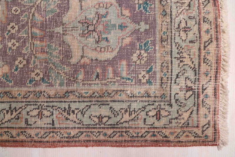 Vintage 9'9" x 13'0" Traditional Hand Knotted Vegetable Dye Wool Area Rug gallery