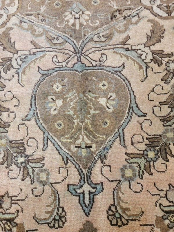 Antique Oriental Hand-Knotted Wool Area Rug Ivory/Beige/Brown 11'3" x 16'3" gallery