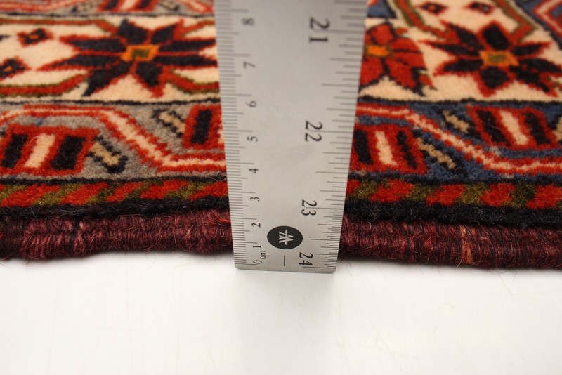 Vintage Hand-Knotted Area Rug 3'9" x 6'3" Traditional Wool Carpet gallery