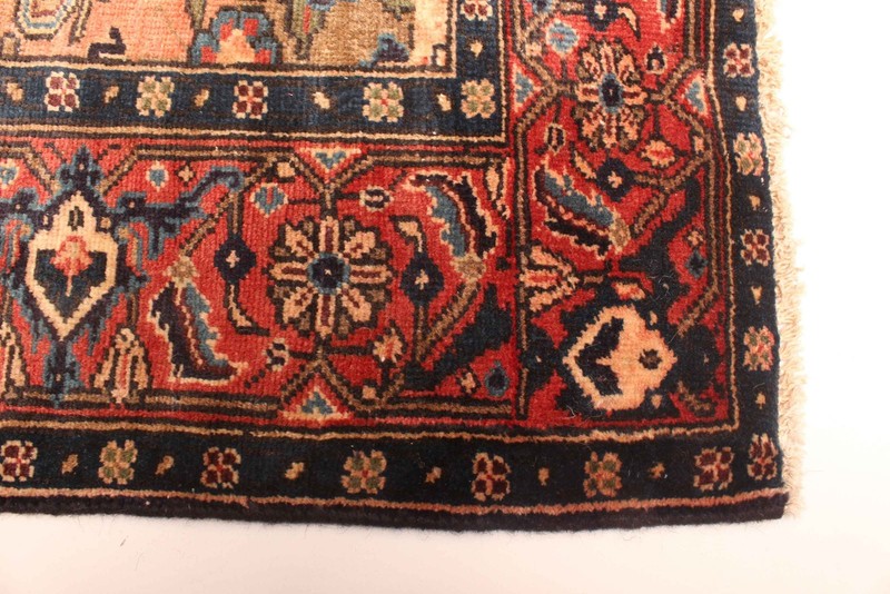 Traditional Vintage Hand-Knotted Area Rug 4'3" x 7'2" Oriental Wool Carpet gallery