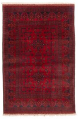 Traditional Vintage Hand-Knotted Area Rug 3’4″ x 5’1″ Oriental Wool Carpet
