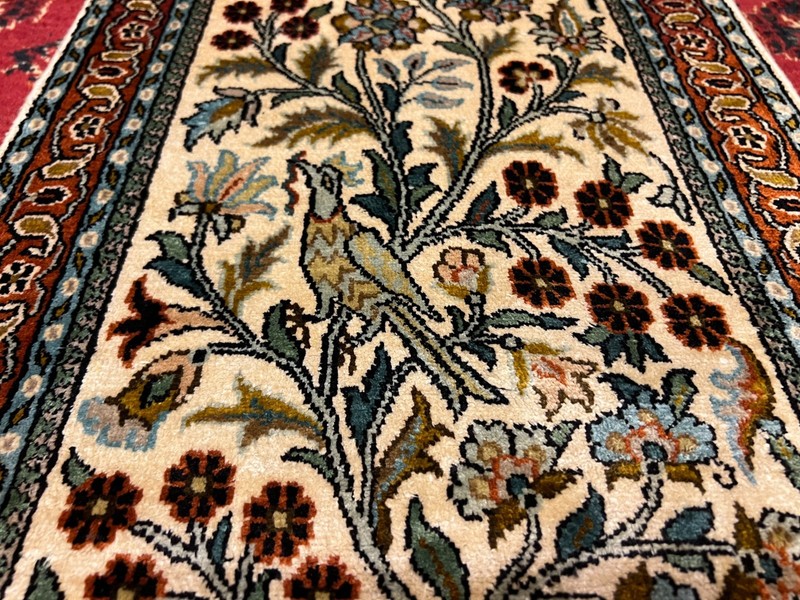 COLLECTORS' ITEM Vintage Stunning Natural Silk Tree of Life Pictorial Kids Room gallery