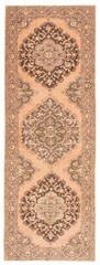 Vintage Geometric Area Rug 4’8″ x 13’1″ Traditional Hand-Knotted Wool Carpet