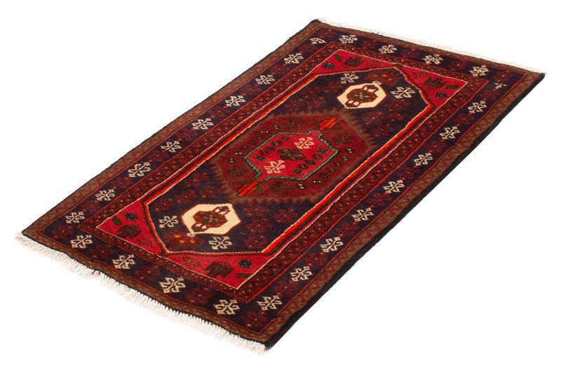 Traditional Vintage Hand-Knotted Area Rug 3'2" x 5'0" Oriental Wool Carpet gallery