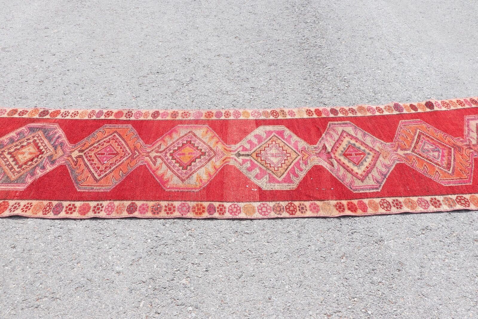 Anatolian Rug, Bedroom Rug, Turkish Rug, Vintage Rug, 2.4x11.2 ft Runner Rug gallery