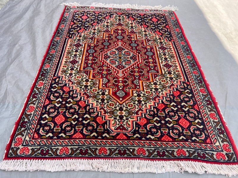2'5 x 3'5 Vintage Turkish Caucasian Medallion Rug Tribal Geometric Accent Carpet gallery
